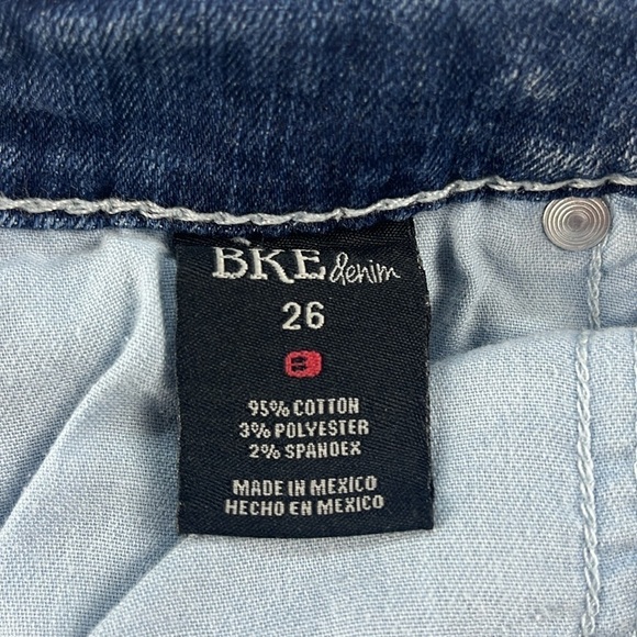 BKE Sabrina Jeans Light Wash Straight Leg Women's Size 26 - Picture 7 of 9